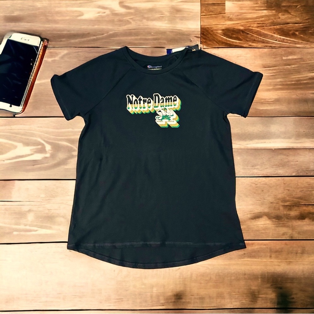 GIRL’S XL (14-16) NOTRE DAME SHORT SLEEVE TEE, FROM NOTRE DAME BOOKSTORE…